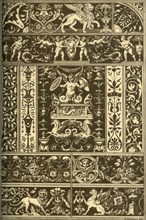 Italian Renaissance sgraffitos, wood-mosaic, marbre-mosaic and bas-reliefs, (1898). Creator: Karl Schaupert.