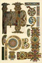 Celtic illuminated manuscrits, (1898). Creator: Unknown.