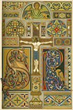 Medieval enamel and illuminated manuscrits, (1898). Creator: Unknown.