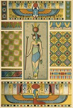 Ancient Egyptian decoration, (1898).  Creator: Unknown.