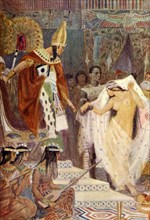 'The Maiden of Bekhten', 1915. Creator: Evelyn Paul.
