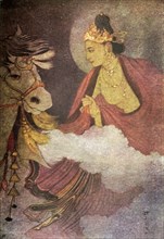 'Departure of Prince Siddhartha', 1920. Creator: Unknown.