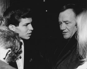Frank Sinatra Jnr and John Mills, c1960. Creator: Brian Foskett.