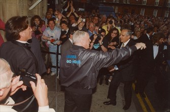 Frank Sinatra, Royal Albert Hall, London, 1989.  Creator: Brian Foskett.