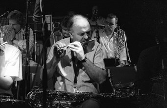 Duncan Lamont, Ronnie Scott's Jazz Club, London, Sep 1989. Creator: Brian O'Connor.