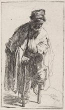 Beggar with a wooden leg, c.1630. Creator: Rembrandt Harmensz van Rijn.