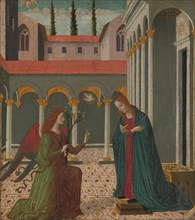 The Annunciation, ca. 1480-1500. Creator: Alesso di Benozzo.