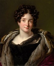 Madame Jacques-Louis-Étienne Reizet (Colette-Désirée-Thérèse Godefroy, 1782-1850), 1823. Creator: Girodet de Roucy-Trioson.