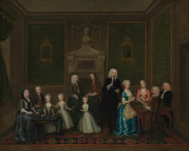 The Strong Family, 1732. Creators: Charles Philips, Edward Strong.