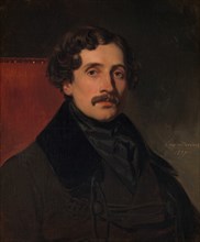 Louis-Félix Amiel (1802-1864), 1837. Creator: Eugene Deveria.