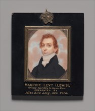 Maurice Levy, ca. 1820. Creator: Ezra Ames.