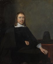 Portrait of a Seated Man, late 1650s or early 1660s. Creator: Gerard Terborch II.