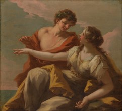 Bacchus and Ariadne, 1720s. Creator: Giovanni Antonio Pellegrini.