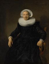 Old Woman in an Armchair. Creator: Attributed to Jacob Backer (Dutch, Harlingen 1608-1651 Amsterdam).