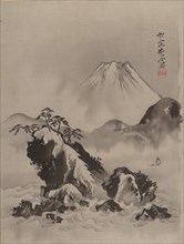 Mount Fuji, ca. 1887. Creator: Kawanabe Kyosai.