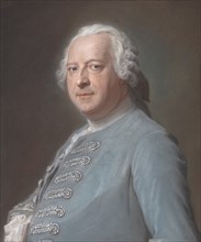 Jean Charles Garnier d'Isle (1697-1755), ca. 1750. Creator: Maurice-Quentin de La Tour.