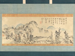 Green Peaks, 1826. Creator: Noro Kaiseki.