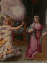 The Annunciation, ca. 1585. Creator: Peter Candid.