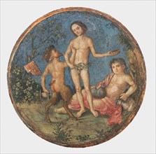 Bacchus, Pan and Silenus, ca. 1509. Creator: Bernardino Pinturicchio.