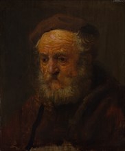 Study Head of an Old Man. Creator: Style of Rembrandt (Dutch, mid- to late 1630s).