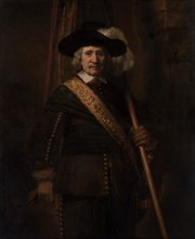 The Standard Bearer (Floris Soop, 1604-1657), 1654. Creator: Rembrandt Harmensz van Rijn.