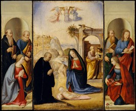 The Nativity with Saints. Creator: Ridolfo Ghirlandaio.