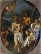 The Baptism of Christ, ca. 1650. Creator: Sébastien Bourdon.