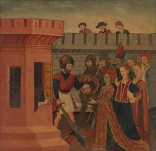 The Beheading of Saint John the Baptist. Creator: Spanish (Catalan) Painter (mid-15th century).