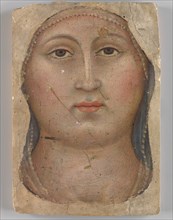 Head of the Virgin, ca. 1397. Creator: Taddeo di Bartolo.