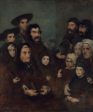 Breton Fishermen and Their Families, possibly ca. 1880-85. Creator: Theodule Ribot.