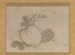 Melons, late 16th century. Creator: Yamada Doan.