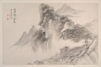 Landscapes in the Manner of Song and Yuan Masters, 1667. Creator: Yun Shouping.