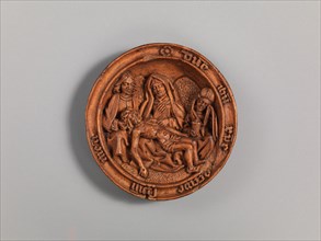 Half of a Prayer Bead with the Lamentation, early 16th century. Creator: Unknown.