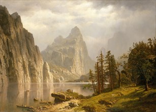 Merced River, Yosemite Valley, 1866. Creator: Albert Bierstadt.