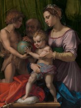 The Holy Family with the Young Saint John the Baptist, ca. 1528. Creator: Andrea del Sarto.