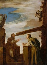 The Parable of the Mote and the Beam, ca. 1619. Creator: Domenico Fetti.