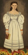 Girl of the Bangs-Phelps Family, ca. 1848. Creator: Erastus Salisbury Field.