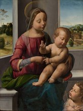 Madonna and Child with the Young Saint John the Baptist, ca. 1497. Creator: Fra Bartolomeo.