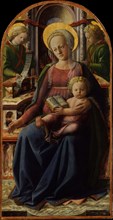 Madonna and Child Enthroned with Two Angels, ca. 1440. Creator: Filippo Lippi.