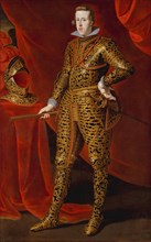Philip IV (1605-1665) in Parade Armor, ca. 1628. Creator: Gaspar de Crayer.