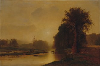 Autumn Meadows, 1869. Creator: George Inness.