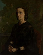 Madame Frederic Breyer (Fanny Hélène Van Bruyssel, 1830-1894), 1858. Creator: Gustave Courbet.