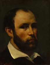 Portrait of a Man, probably ca. 1862. Creator: Gustave Courbet.