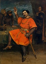 Louis Gueymard (1822-1880) as Robert le Diable, 1857. Creator: Gustave Courbet.