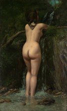 The Source, 1862. Creator: Gustave Courbet.