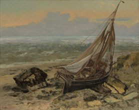 The Fishing Boat, 1865. Creator: Gustave Courbet.