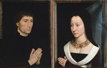 Tommaso di Folco Portinari (1428-1501); Maria Portinari..., ca. 1470. Creator: Hans Memling.