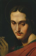 Head of Saint John the Evangelist. Creator: Jean-Auguste-Dominique Ingres.