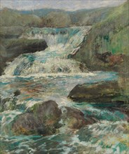 Horseneck Falls, ca. 1889-1900. Creator: John Henry Twachtman.