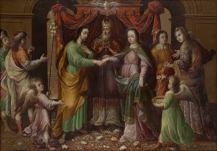 The Marriage of the Virgin, ca. 1690. Creator: José Sánchez.